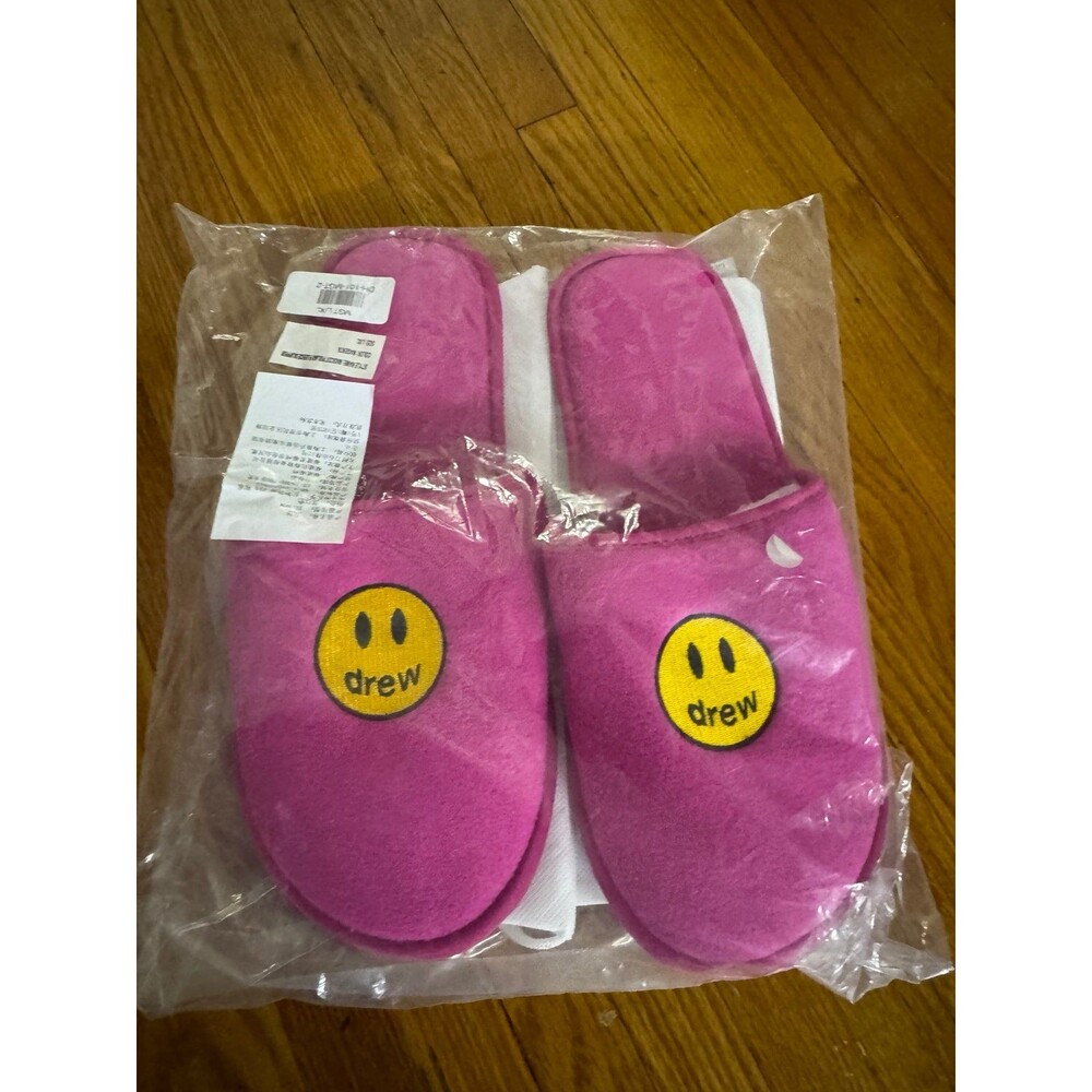 Drew House Mascot Polar Fleece Purple Slipper size XL